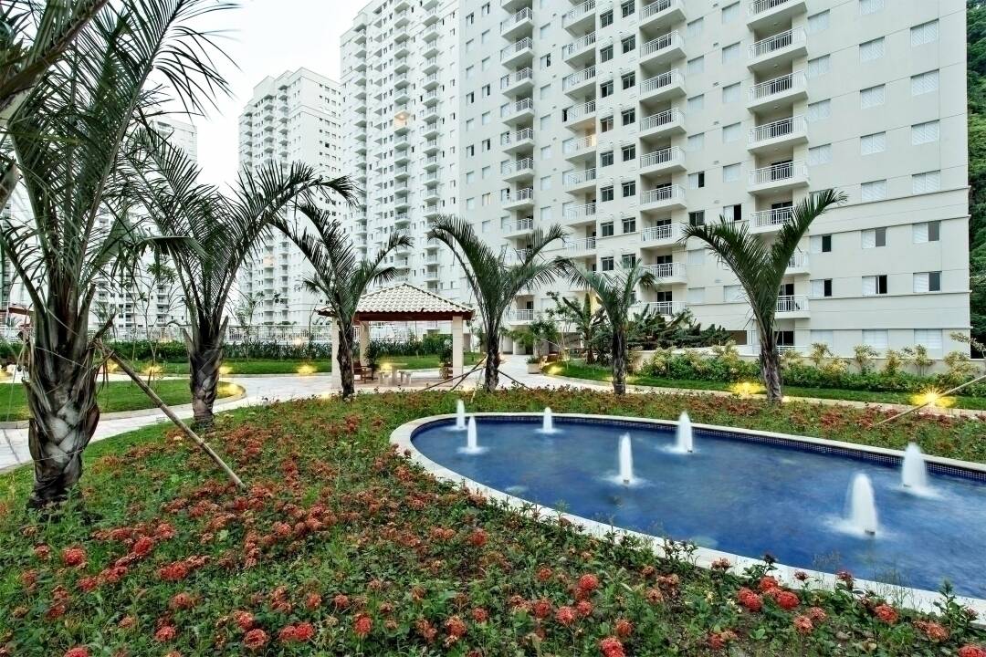 Vende apartamento no Acquaplay 2 quartos, lazer em Santos