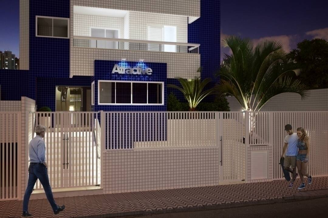 Apartamento 02 dormitórios na Guilhermina - Praia Grande/SP