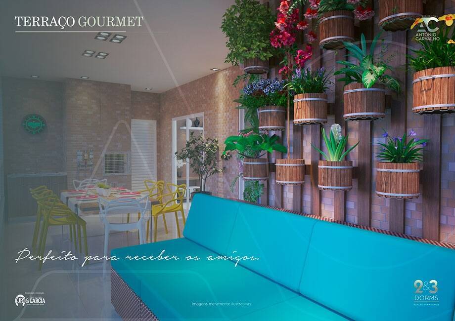 Apartamento de 3 dormitórios em Praia Grande