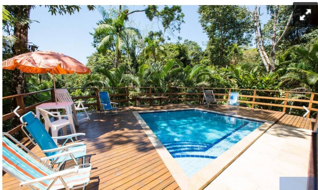 Casa 4 dormitórios com piscina - Praia Morro do Félix Ubatuba Litoral Norte