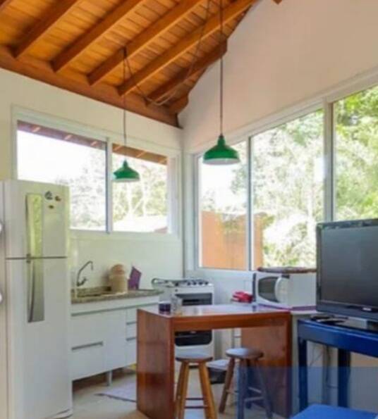 Casa 4 dormitórios com piscina - Praia Morro do Félix Ubatuba Litoral Norte