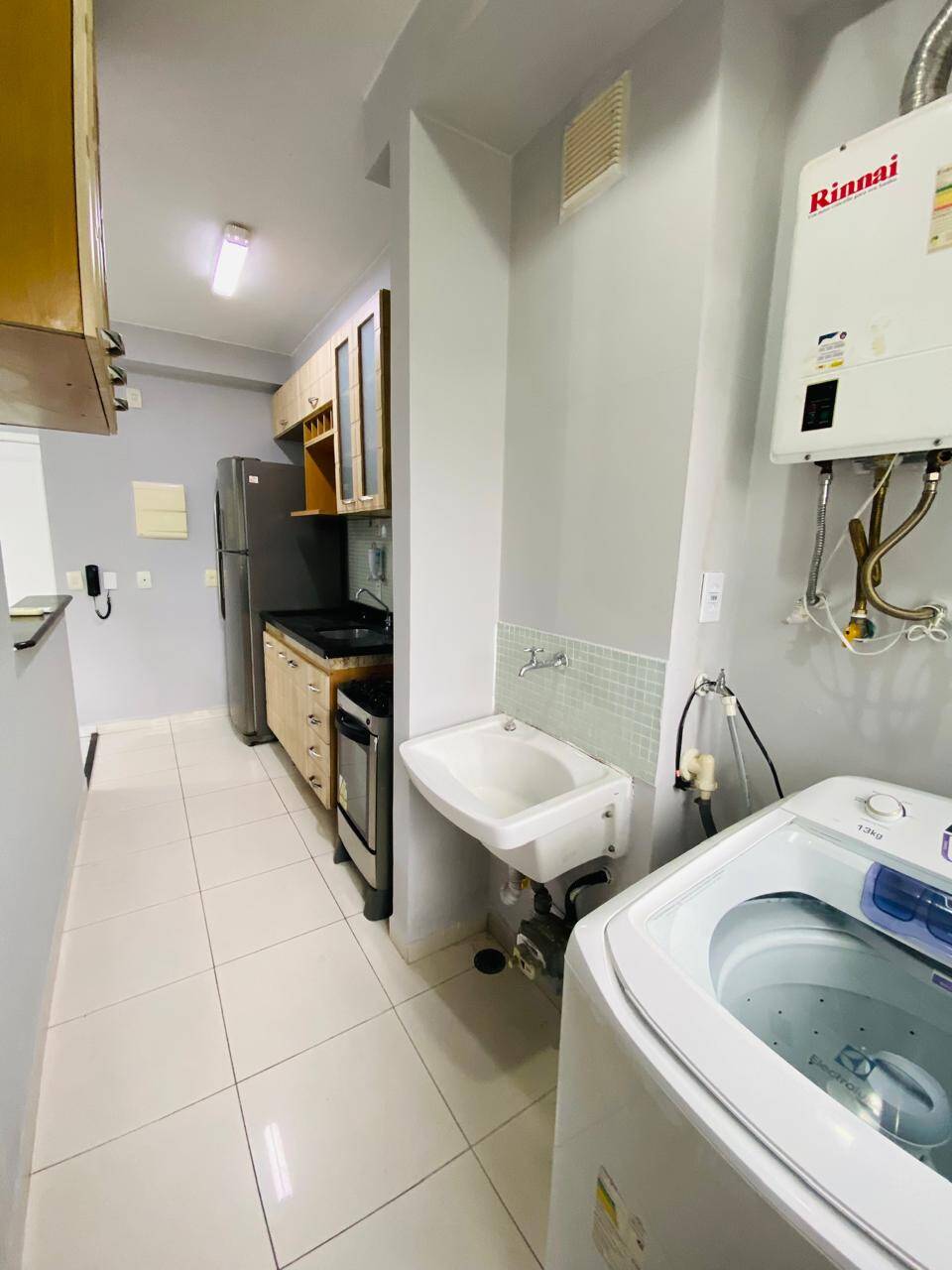 Vende apartamento no Acquaplay 2 quartos, lazer em Santos