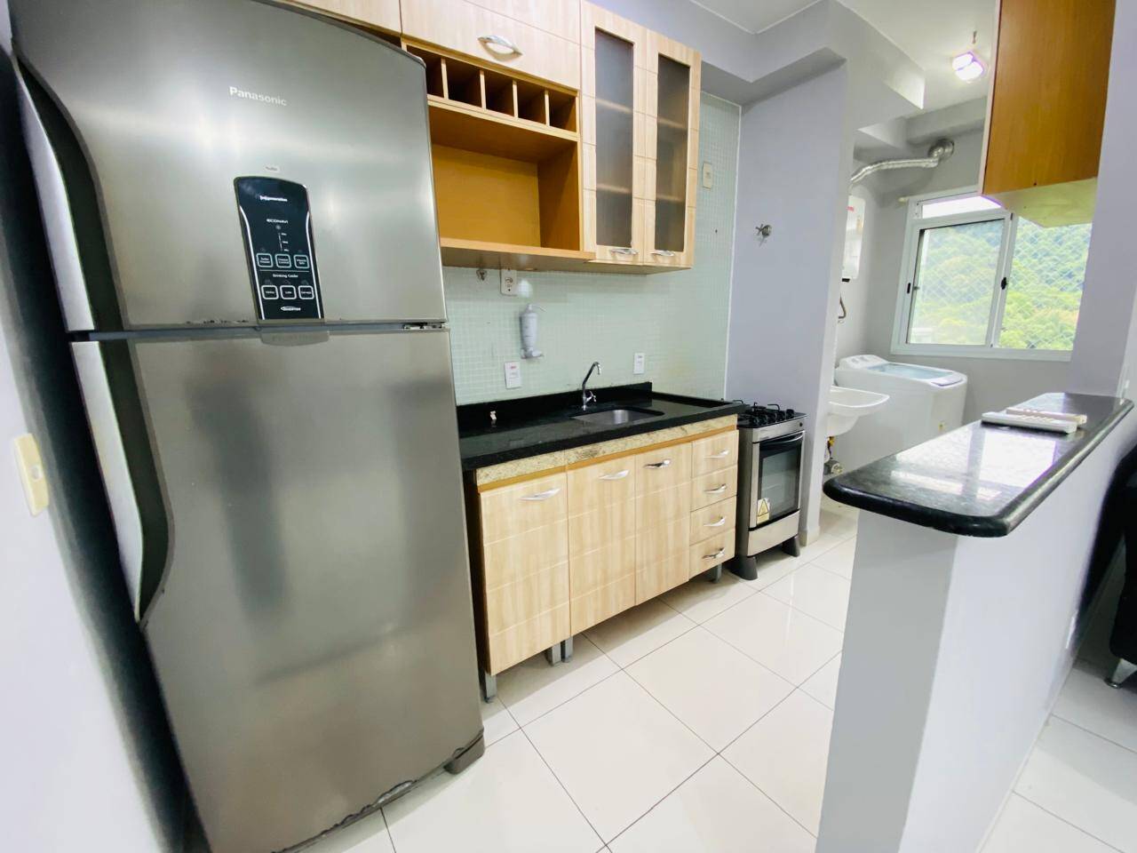 Vende apartamento no Acquaplay 2 quartos, lazer em Santos