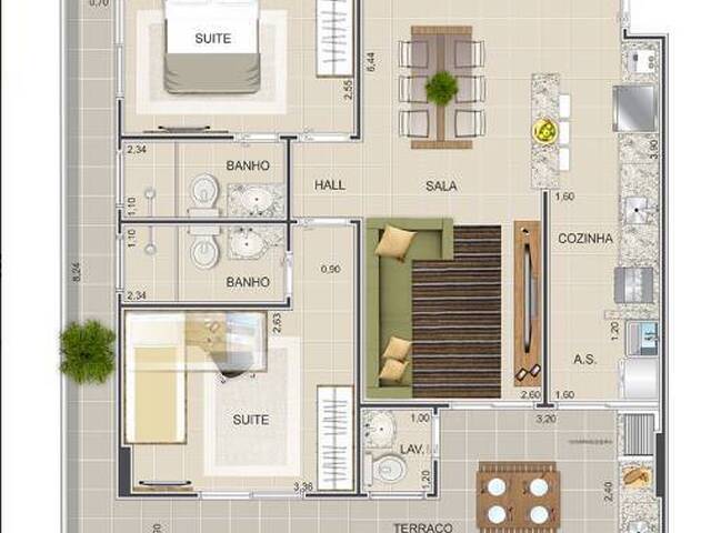 Apartamento para Venda em Praia Grande - 5