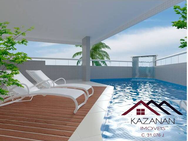 #3170 - Apartamento para Venda em Praia Grande - SP