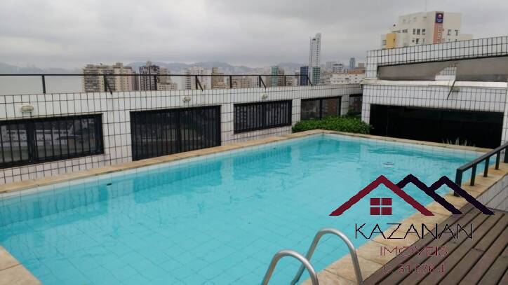 Apartamento duplex, 1 quarto - lazer completo - Ponta da Praia - Santos